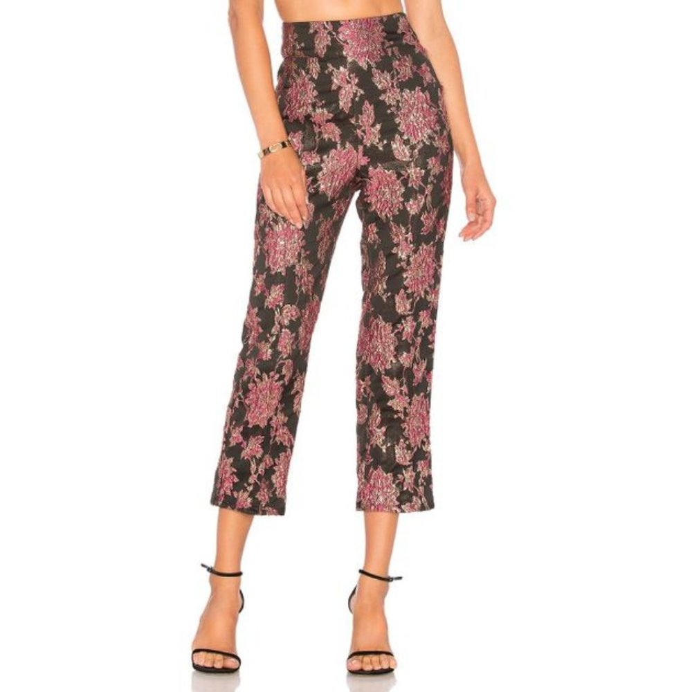 NWT For Love & Lemons Luella Cigarette Pants SZ M